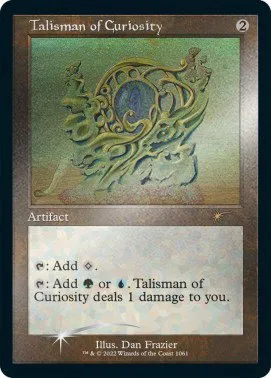 Talisman of Curiosity - Foil Etched