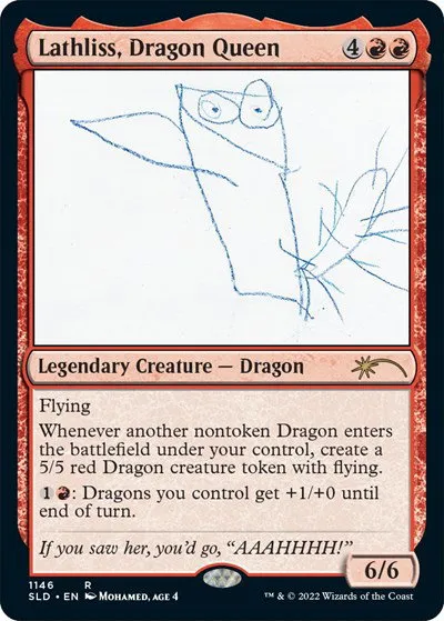 Lathliss, Dragon Queen - Foil