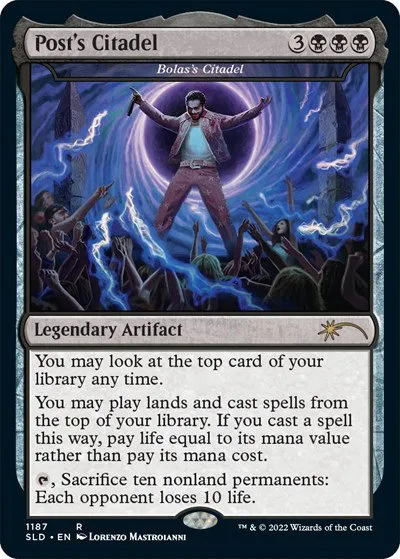 Post's Citadel - Bolas's Citadel - Foil