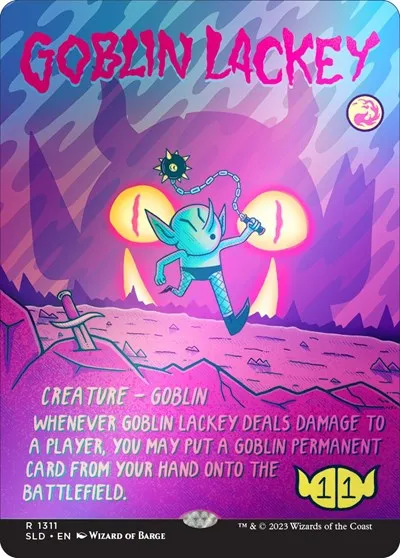Goblin Lackey - Rainbow Foil