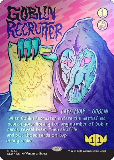 Goblin Recruiter - Rainbow Foil