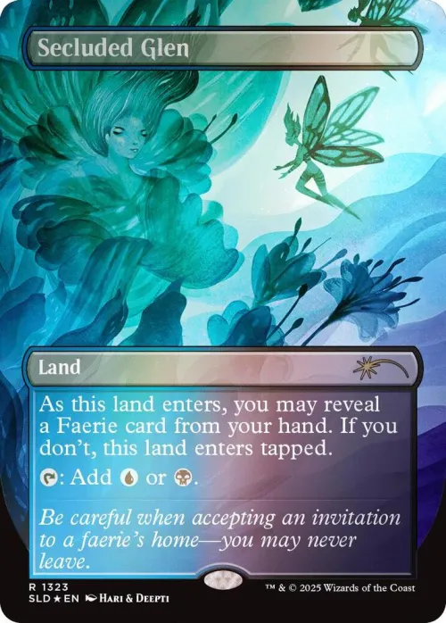 Secluded Glen - Rainbow Foil