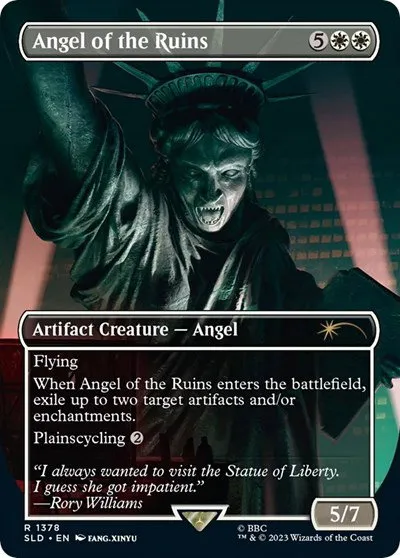 Angel of the Ruins - Foil