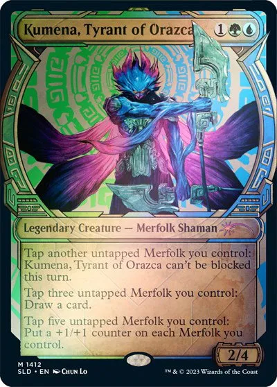 Kumena, Tyrant of Orazca - Rainbow Foil