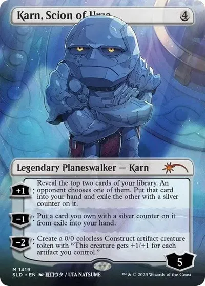 Karn, Scion of Urza - Rainbow Foil