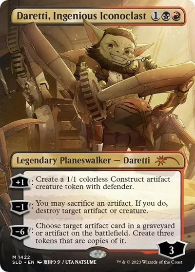 Daretti, Ingenious Iconoclast - Rainbow Foil