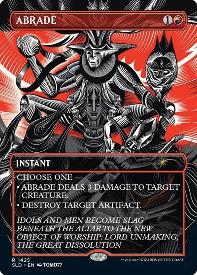 Abrade - Foil