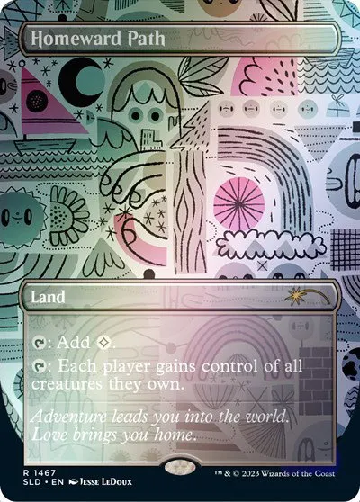 Homeward Path - Rainbow Foil