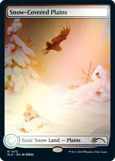 Snow-Covered Plains - Rainbow Foil
