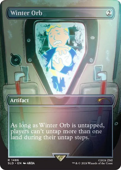 Winter Orb - Rainbow Foil