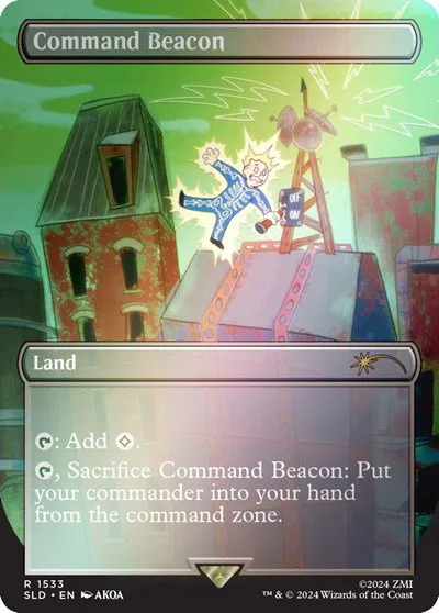 Command Beacon - Rainbow Foil