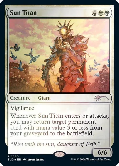 Sun Titan - Rainbow Foil
