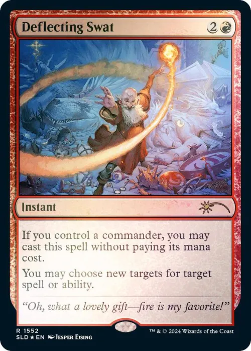 Deflecting Swat - Rainbow Foil