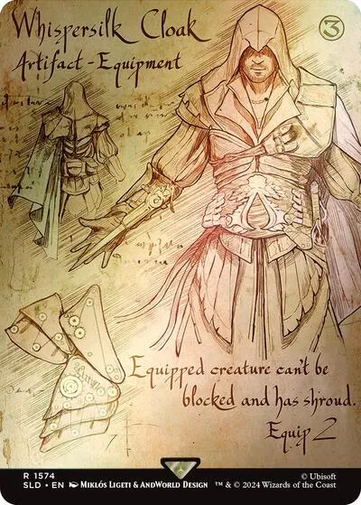 Whispersilk Cloak - Rainbow Foil
