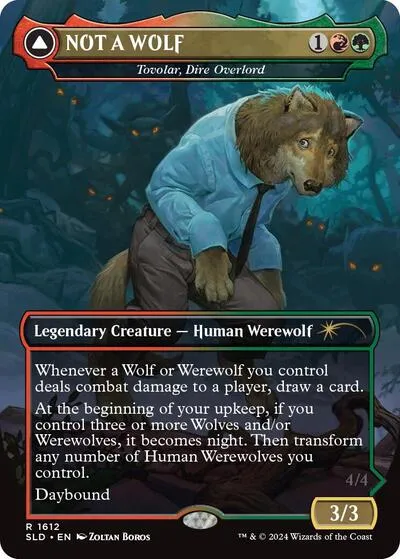 NOT A WOLF - Tovolar, Dire Overlord - Foil