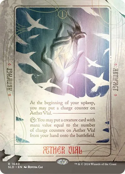 Aether Vial - Rainbow Foil