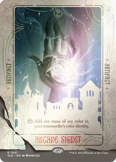 Arcane Signet - Rainbow Foil