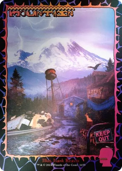 Mountain - Rainbow Foil