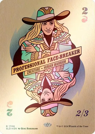 Professional Face-Breaker - Rainbow Foil