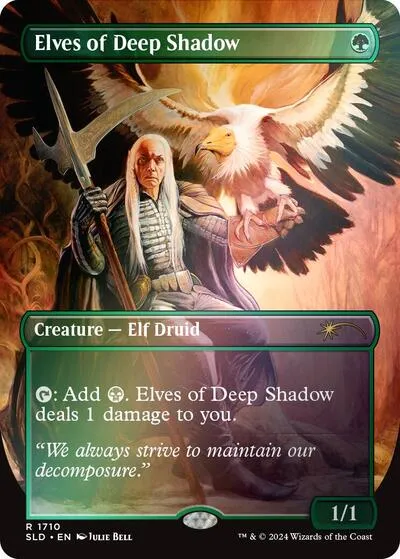 Elves of Deep Shadow - Rainbow Foil