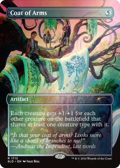 Coat of Arms - Rainbow Foil