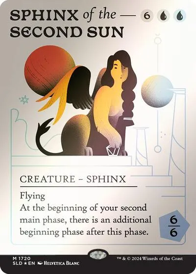 Sphinx of the Second Sun - Rainbow Foil