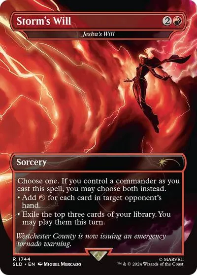 Storm's Will - Jeska's Will - Rainbow Foil