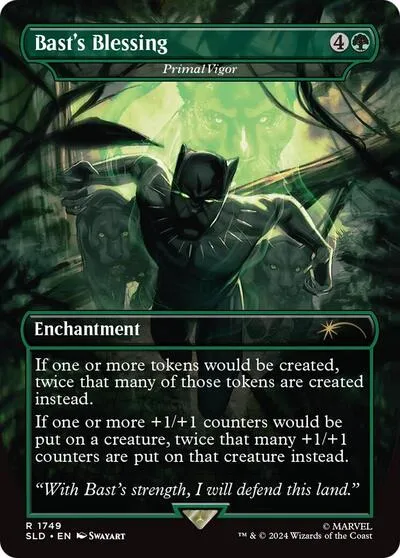 Bast's Blessing - Primal Vigor - Rainbow Foil