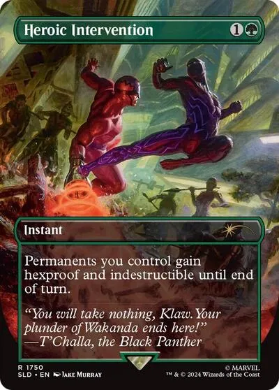 Heroic Intervention - Rainbow Foil