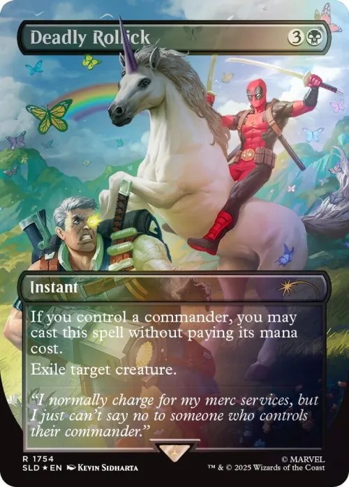 Deadly Rollick - Rainbow Foil