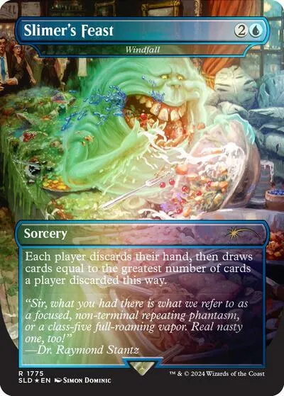 Slimer's Feast - Windfall - Rainbow Foil