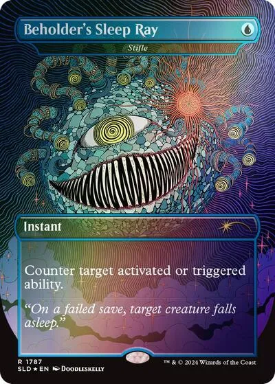 Beholder's Sleep Ray - Stifle - Rainbow Foil