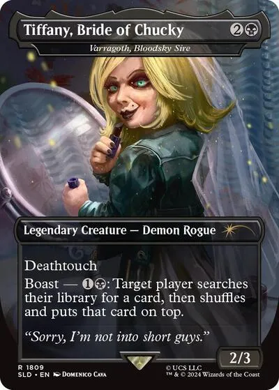 Tiffany, Bride of Chucky - Varragoth, Bloodsky Sire - Foil