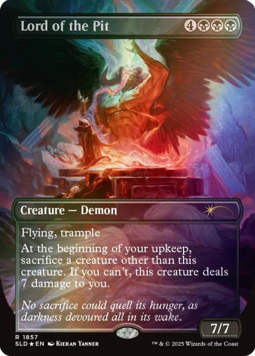 Lord of the Pit - Rainbow Foil