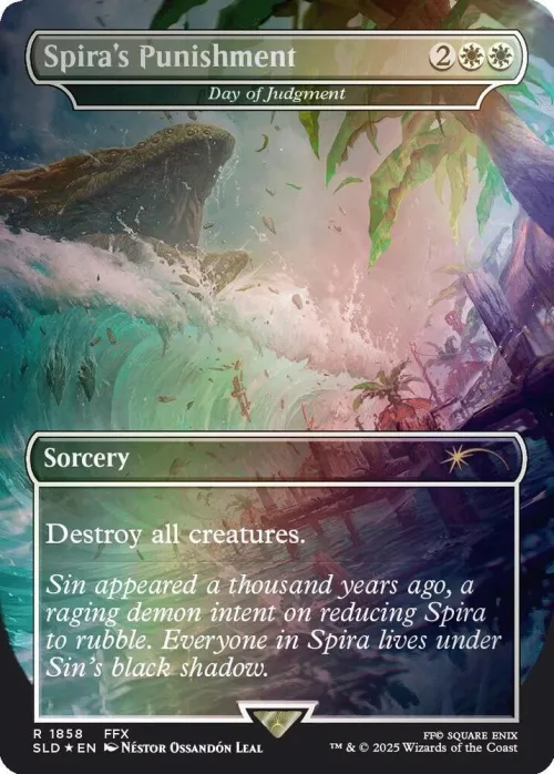 Spira's Punishment - Day of Judgment - Rainbow Foil