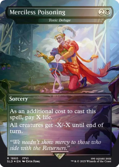 Merciless Poisoning - Toxic Deluge - Rainbow Foil
