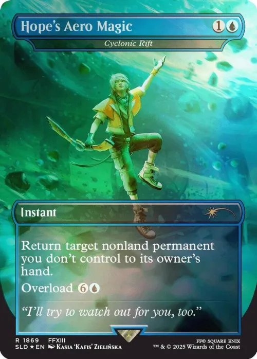 Hope's Aero Magic - Cyclonic Rift - Rainbow Foil