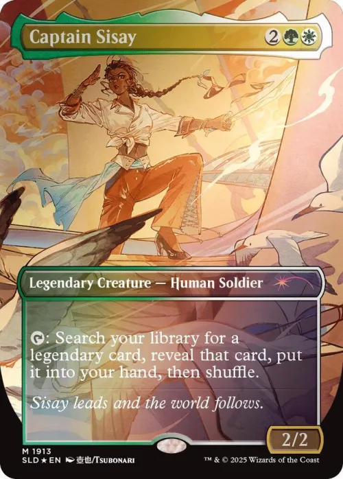 Captain Sisay - Rainbow Foil