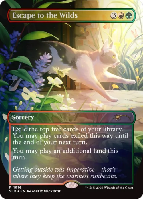 Escape to the Wilds - Rainbow Foil