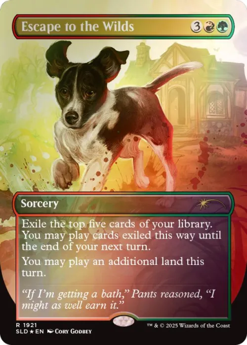 Escape to the Wilds - Rainbow Foil