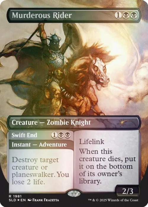 Murderous Rider - Rainbow Foil