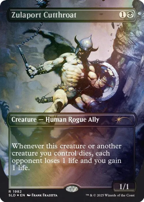 Zulaport Cutthroat - Rainbow Foil