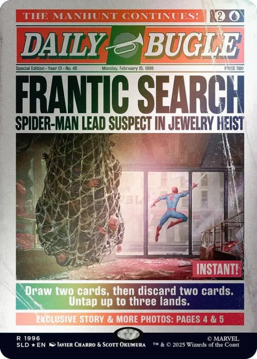 Frantic Search - Rainbow Foil