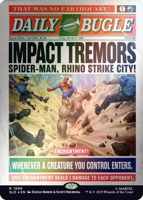 Impact Tremors - Rainbow Foil