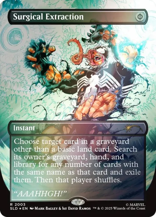 Surgical Extraction - Rainbow Foil