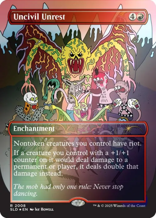 Uncivil Unrest - Rainbow Foil