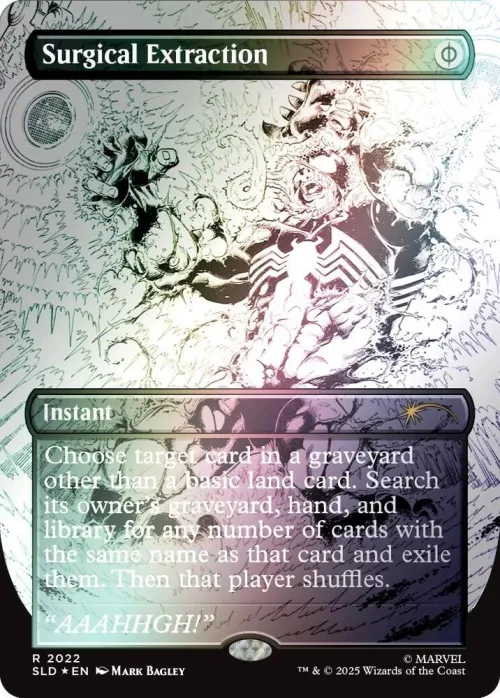 Surgical Extraction - Rainbow Foil