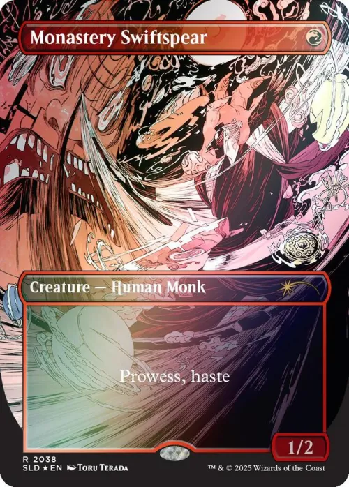 Monastery Swiftspear - Rainbow Foil