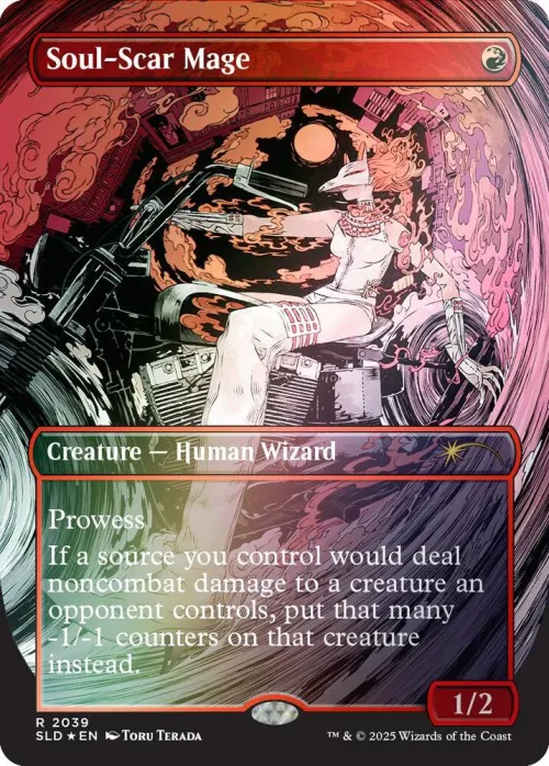 Soul-Scar Mage - Rainbow Foil