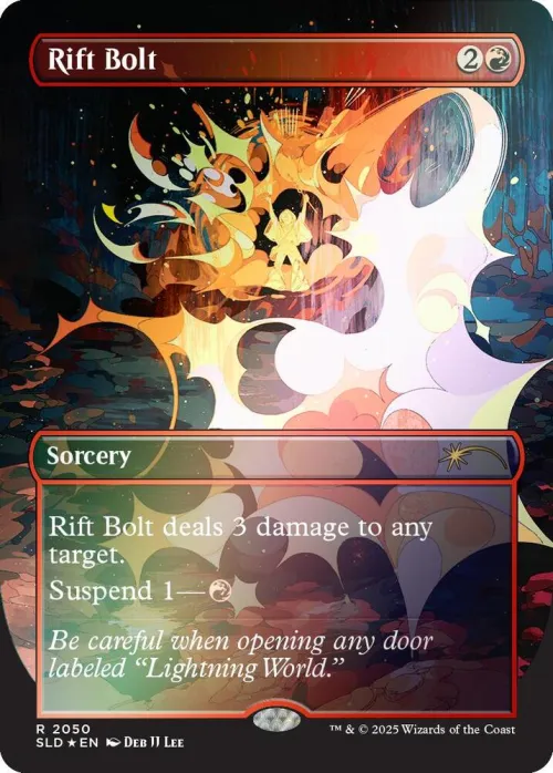 Rift Bolt - Rainbow Foil